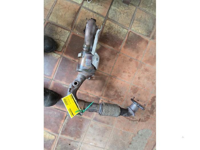 Katalysator van een Ford Fiesta, Auto-onderdelen, Uitlaatsystemen, Ford, Gebruikt, 3 maanden garantie