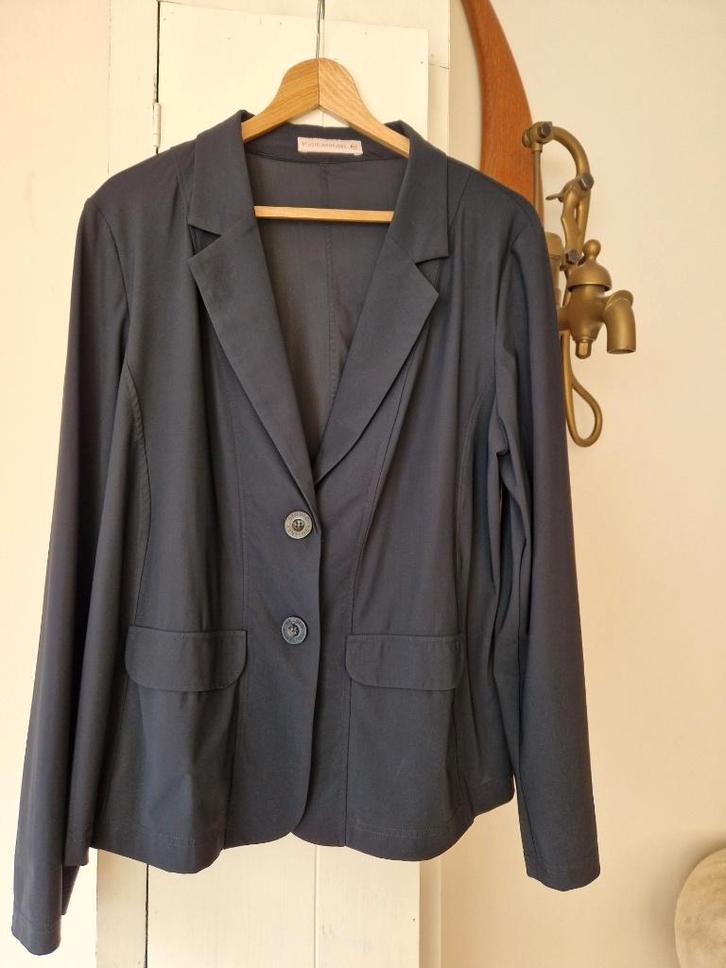 Jasje Studio Anneloes XXL, Kleding | Dames, Jasjes, Kostuums en Pakken, Zo goed als nieuw, Jasje, Maat 46/48 (XL) of groter, Zwart