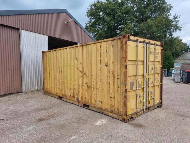 zeecontainer opslag container 20ft €1350 marge zeecontainers, Zakelijke goederen, Machines en Bouw | Keten en Containers, Ophalen of Verzenden