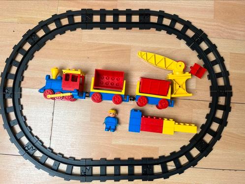 Lego Duplo jaren 80. Blokken, Trein, grondplaat auto’s etc, Kinderen en Baby's, Speelgoed | Duplo en Lego, Gebruikt, Duplo, Ophalen of Verzenden