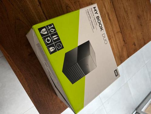 Western Digital My Book Duo 16 TB - 1x gebruikt als backup, Computers en Software, Harde schijven, Zo goed als nieuw, Desktop