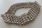 Koopje! Antieke zilveren schakelarmband, incl verzenden, Sieraden, Tassen en Uiterlijk, Antieke sieraden, Verzenden, Zilver, Armband