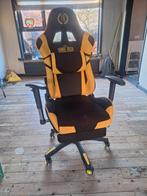 Gaming Bureaustoel - Zwart/Geel tarmac racer, Huis en Inrichting, Bureaustoelen, Ophalen, Gaming bureaustoel, Zwart