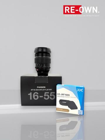 Fujifilm XF 16-55mm f/2.8 R LM WR (topstaat +-JJC Lens Hood) beschikbaar voor biedingen