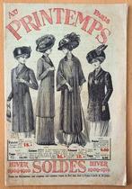 Au Printemps Paris Hiver 1909-1910 Mode catalogus Parijs, Ophalen of Verzenden
