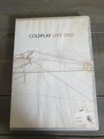 Coldplay Live 2003 Dvd, Alle leeftijden, Ophalen of Verzenden, Gebruikt