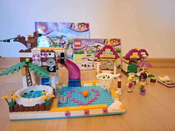 Lego Friends Zwembad Set (41008), Kinderen en Baby's, Speelgoed | Duplo en Lego, Zo goed als nieuw, Lego, Complete set, Ophalen