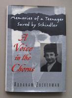 A Voice in the Chorus - Abraham Zuckerman  - Schindlers List, Boeken, Ophalen of Verzenden, Zo goed als nieuw, Abraham Zuckerman