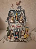 Prachtig kerstdorp met o,a
minnie,mickey,boef.Tinkerbell, Ophalen of Verzenden, Mickey Mouse, Zo goed als nieuw, Beeldje of Figuurtje