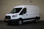 Ford Transit 2.0 TDCI 130pk L2 H2 Trend Airco Navigatie 2.8T, Auto's, Bestelauto's, Voorwielaandrijving, Stof, Euro 6, 4 cilinders