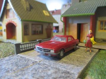 Mercedes Benz W107 R107 350SL Wiking robijn-rood papiergrill beschikbaar voor biedingen