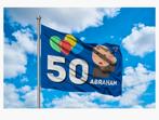 Abraham vlag 2.25 x 1.50 m, Diversen, Ophalen of Verzenden, Nieuw