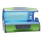 Te koop: Luxura X7 zonnebank – groene uitvoering, Ophalen, Zo goed als nieuw, Zonnebank dubbelzijdig, 15 lampen of meer