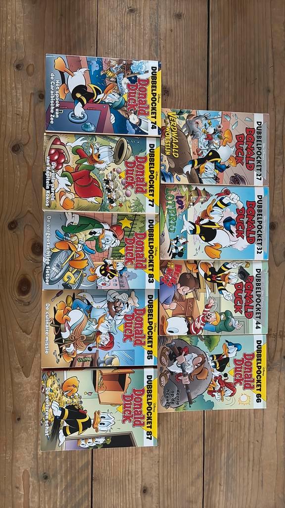 Donald Duck Dubbel pocket, Boeken, Strips | Comics, Zo goed als nieuw, Meerdere comics, Europa, Ophalen of Verzenden