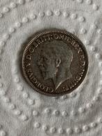 SIX PENCE 1931 D GEORGIVS V D.G.BRITT:OMN:REX F.D.IND:IMP:, Postzegels en Munten, Verzenden, Overige landen, Losse munt, Zilver