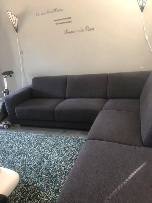 Hoekbank, Huis en Inrichting, Banken | Bankstellen, Zo goed als nieuw, Hoekbank, Vierpersoons of meer, 250 tot 300 cm, 75 tot 100 cm