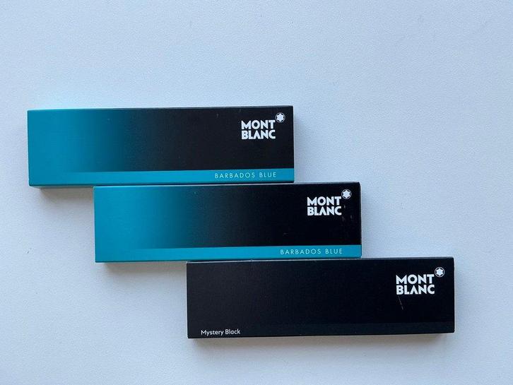 6 Montblanc Rollerball Vullingen Classic, Verzamelen, Pennenverzamelingen, Nieuw, Overige typen, Mont Blanc, Ophalen of Verzenden