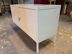 Metalen lockerkast - wit - 118x40x63H, Huis en Inrichting, Kasten | Lockerkasten, Ophalen, 1025xe, Zo goed als nieuw, Re