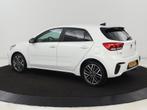 Kia Rio 1.0 TGDI GT-Line | Stoel & stuurverwarming | Carplay, Auto's, Gebruikt, Euro 6, Leder en Stof, Wit