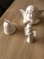 2 engeltjes + klokje/bel, Diversen, Kerst, Ophalen of Verzenden, Zo goed als nieuw