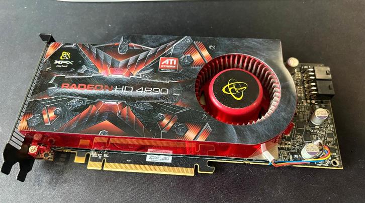 XFX Radeon HD48090 (1GB DDR5), Computers en Software, Videokaarten, Gebruikt, AMD, PCI-Express 1.0, GDDR5, DVI, Ophalen of Verzenden