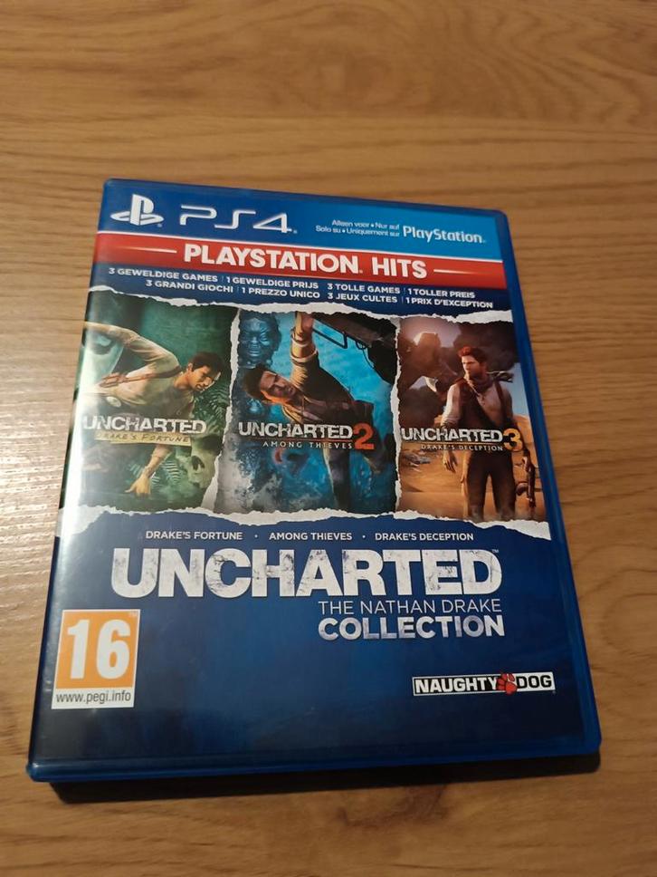 Uncharted: The Nathan Drake Collection PS4, Spelcomputers en Games, Games | Sony PlayStation 4, Zo goed als nieuw, Avontuur en Actie