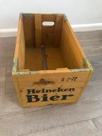 Heineken, houten bierkratje, Huis en Inrichting, Woonaccessoires | Kisten, Minder dan 50 cm, Minder dan 50 cm, Gebruikt, Ophalen