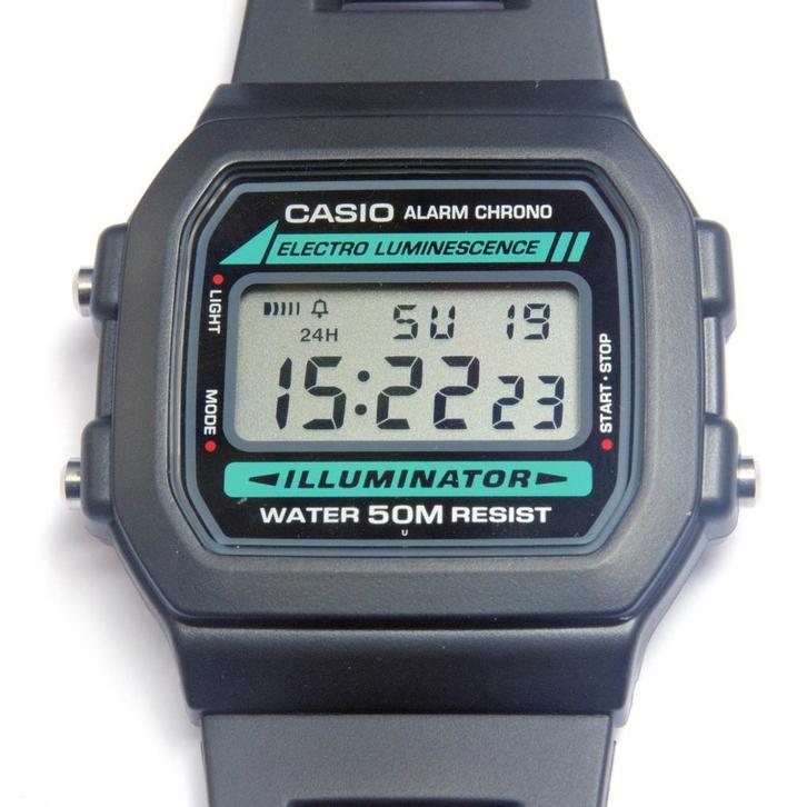 Casio W86 | Nieuw | Digitaal horloge, Sieraden, Tassen en Uiterlijk, Horloges | Heren, Nieuw, Polshorloge, Casio, Kunststof, Kunststof