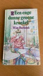 Een enge dunne groene kronkel - Wim Burkunk, Boeken, Ophalen of Verzenden