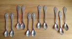 theelepeltjes klederdracht Nederland verzilverd, Antiek en Kunst, Ophalen of Verzenden