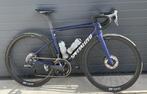 Specialized Tarmac SL8 54 Satin Blue Onyx, Carbon, Zo goed als nieuw, Meer dan 20 versnellingen, 53 tot 57 cm
