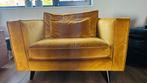 Gouden love seat, Huis en Inrichting, Tweepersoons, 75 tot 100 cm, Ophalen of Verzenden, Zo goed als nieuw