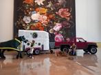 Schleich 42346 pick-up met paardentrailer COMPLEET, Ophalen of Verzenden, Zo goed als nieuw