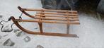 Houten slee, Ophalen, Gebruikt