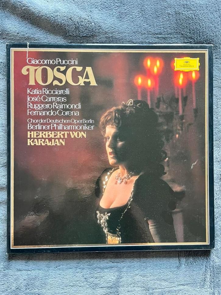 Puccini - Tosca, Cd's en Dvd's, Vinyl | Klassiek, Zo goed als nieuw, Romantiek, Opera of Operette, 12 inch, Ophalen of Verzenden