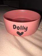 Honden of katten voerbakje steen met de naam Dolly, Ophalen, Gebruikt