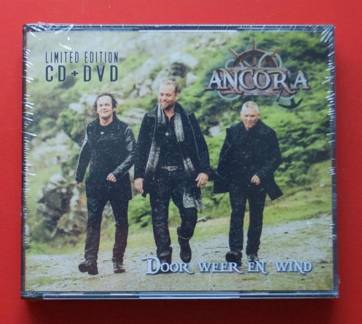 cd + dvd Ancora Door weer en wind uit 2016 zeemanslied, Cd's en Dvd's, Cd's | Wereldmuziek, Zo goed als nieuw, Europees, Ophalen of Verzenden