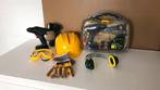 Klein toys Bosch set gereedschap met veel accessoires, Gebruikt, Ophalen of Verzenden