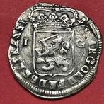 Gulden Overijssel 1721. Fr/Zfr., 1 gulden, Vóór koninkrijk, Verzenden, Zilver