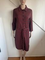 Zilch jurk maat 40 L doorknoopjurk riem retro print oranje, Maat 38/40 (M), Overige kleuren, Verzenden, Zo goed als nieuw
