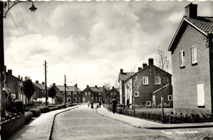 Tzum, Nieuwbouw - ongelopen, Verzamelen, Ansichtkaarten | Nederland, Ongelopen, Noord-Brabant, Voor 1920, Ophalen of Verzenden