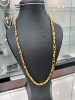 21k Gouden Schakelketting - Dubai Collectie, Ophalen of Verzenden, Nieuw, Goud
