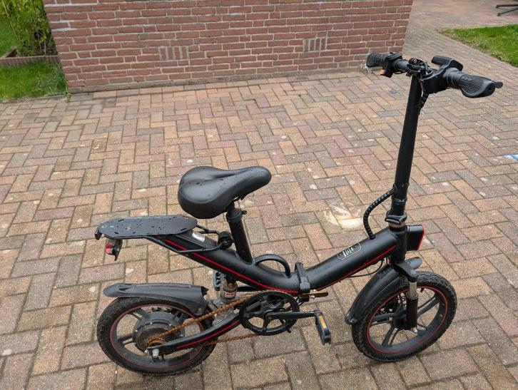 Electrische vouwfiets, Fietsen en Brommers, Elektrische fietsen, Gebruikt, Overige merken, 59 cm of meer, 30 tot 50 km per accu