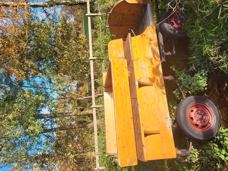 Paardenkar/ Menwagen, Dieren en Toebehoren, Paarden en Pony's | Overige Paardenspullen, Gebruikt, Recreatie, Ophalen of Verzenden
