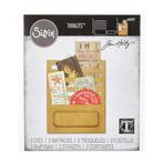 Sizzix Tim Holtz Alterations Thinlits Stitched Slots #662697, Verzenden, Nieuw, Frame of Mal, Sizzix