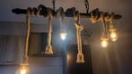 Unieke Industriële Touwlamp – Sfeermaker voor boven eettafel, Huis en Inrichting, Ophalen, Gebruikt, Metaal, Minder dan 50 cm