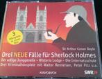 luisterboek: Drei neue Fälle für Sherlock Holmes (1153t), Boeken, Luisterboeken, Cd, Ophalen of Verzenden, Volwassene