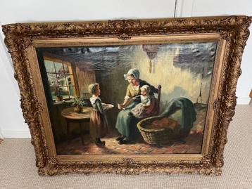 Schilderij in lijst beschikbaar voor biedingen