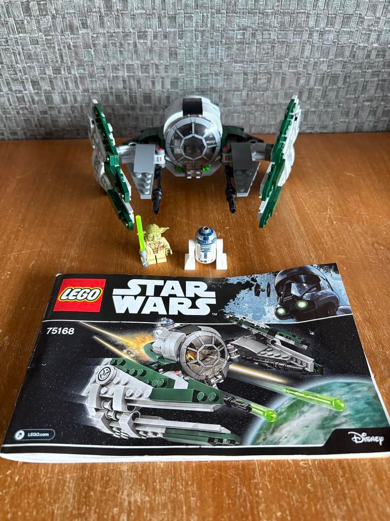 Lego Star Wars 75168 Yoda's Jedi Starfighter - Compleet, Ophalen of Verzenden, Zo goed als nieuw, Complete set, Lego