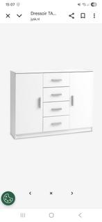 Kast kabdrup wit, Ophalen, Overige materialen, Gebruikt, 100 tot 150 cm